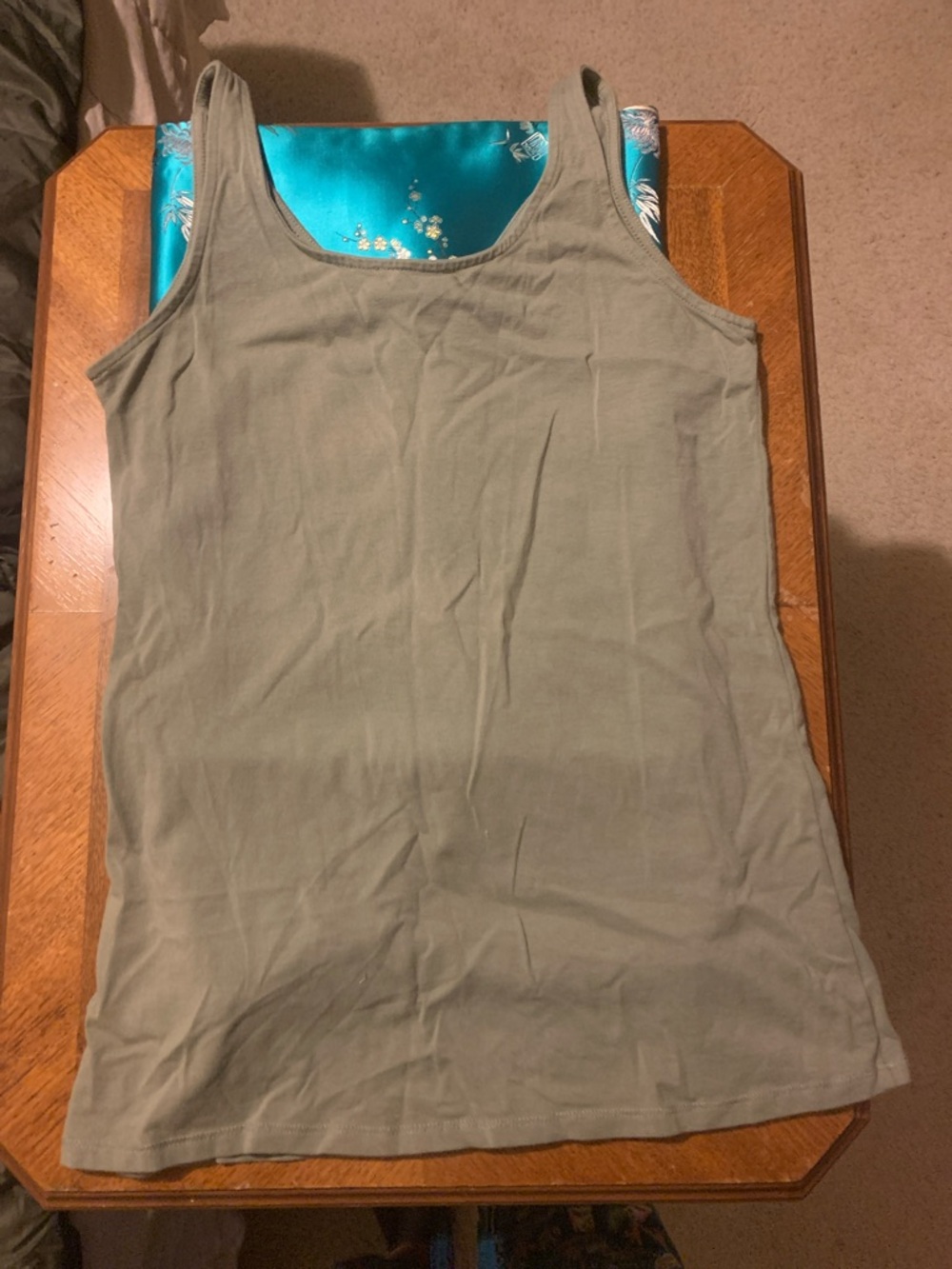 J. Jill Olive Tank Top - perfect reversible tank - Picture 7 of 8
